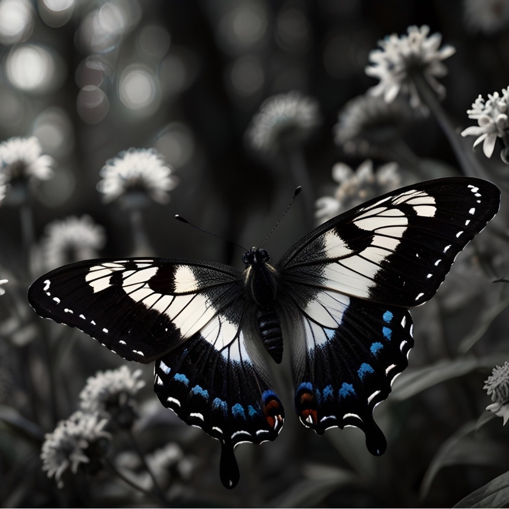 Surreal Butterfly Dreamscape Metal Art print 4 x 6 inches